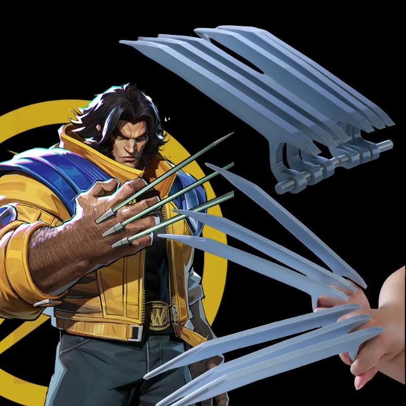 أنيمي الشرير الذئب فروي تأثيري طويل باو مخالب Furrsuit ثلاثية الأبعاد حمض البوليلاكتيك اكسسوارات هالوين عيد الميلاد لعب الأدوار الدعائم الطرف