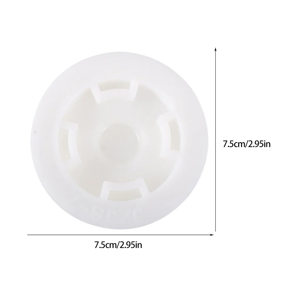 10 Pcs Small Buckets with Lids Oil Drum Hole Cover Plug White Plastic Water Barrel Caps