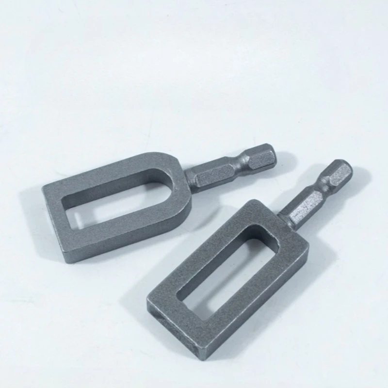 4pcs Hex Shank Wire Twister Tool, Carbon Steel Quick Twisting Tool For Fence Installation, Electric Accessory