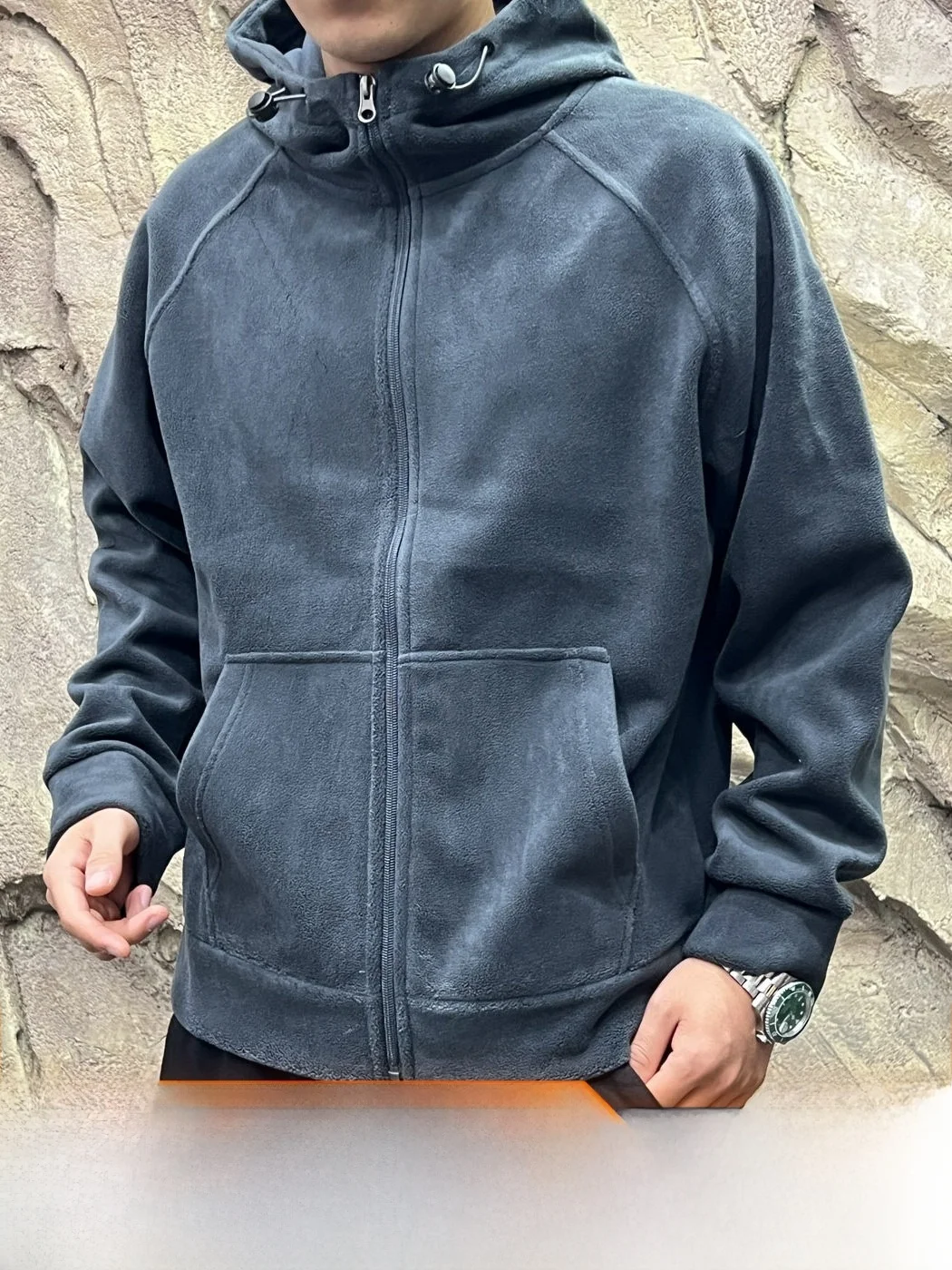 Thickened Double-Sided Fleece Jacket Winter Warm Locking Temperatures Men's Women's Autumn Winter Outwear Polyester Fiber