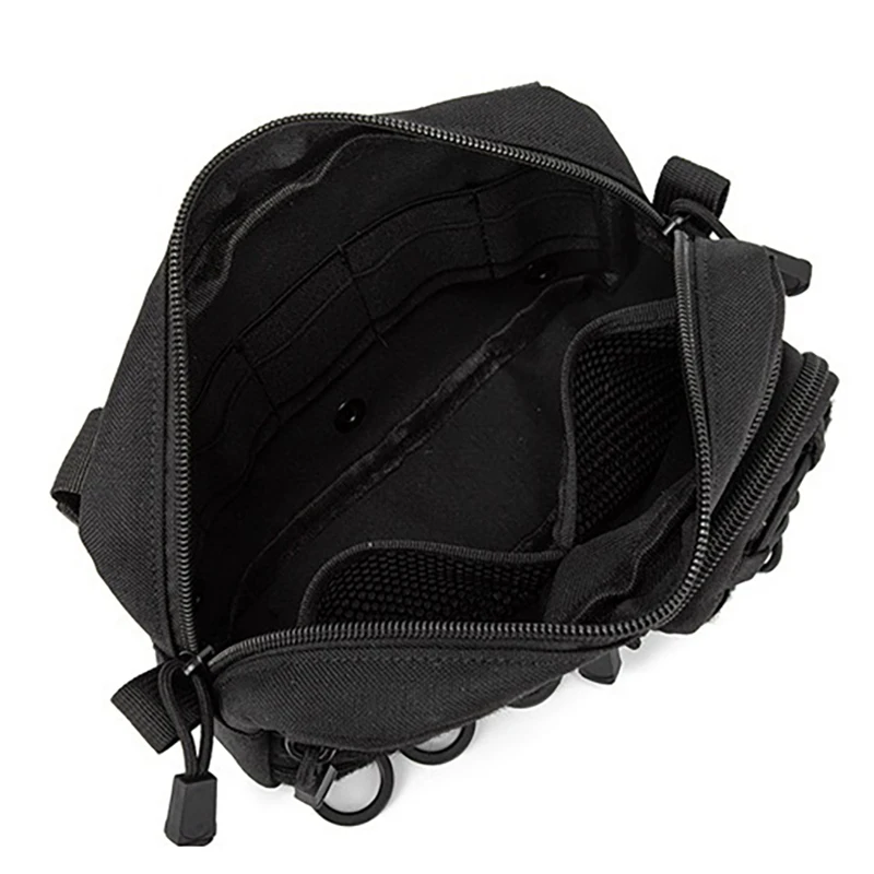 Fishing Waist Belt Bag Molle Tactical Travel Sports Hip Lure Tackle Hunting Bag Camping Hiking Climbing Rig Pouch Fanny Pack