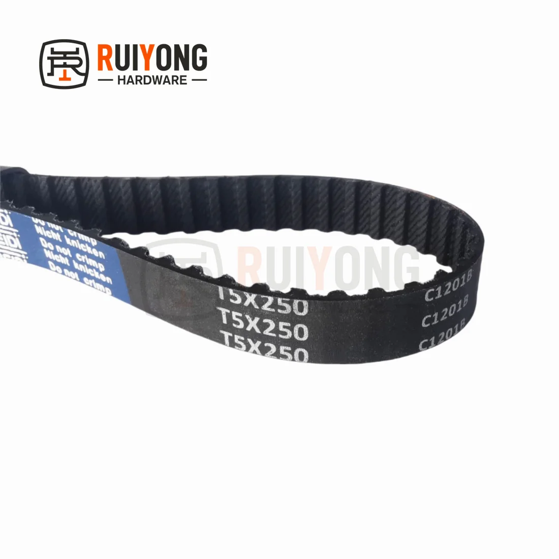 T5 High Torque Rubber Timing Belt, Width 10/15/20/25mm, Model Number T5x135 T5x150 T5x165 T5x180 T5x185 T5x190 T5x200 T5x300
