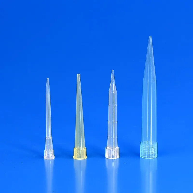 Pipette Tips for Eppendorf Disposable Lab Liquid Pipette Tips ISO Certificate Dnase Rnase Free Plastic Transparent OEM