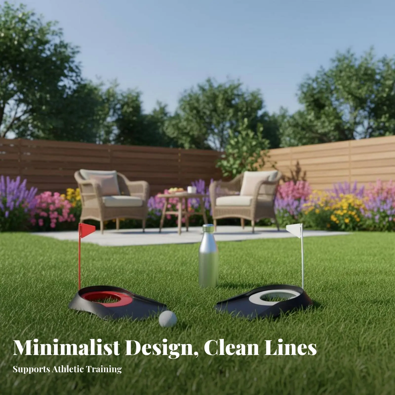 Putting Putting Target Lightweight Portable Putting Hole Adjustable Practice Putting Stick Target Long-Lasting Plastic Sports