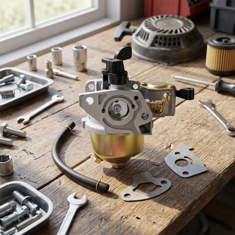 As Show Carburettor For Honda GXH50 Robust Metal Construction Wear And Tear Resistant For Smooth Engine Operation