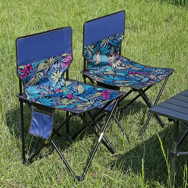 

Сверхлегкий складной алюминиевый стул для кемпинга, портативный стул для рыбалки, для пляжа, сада или парка, с возможностью нанесения логотипа