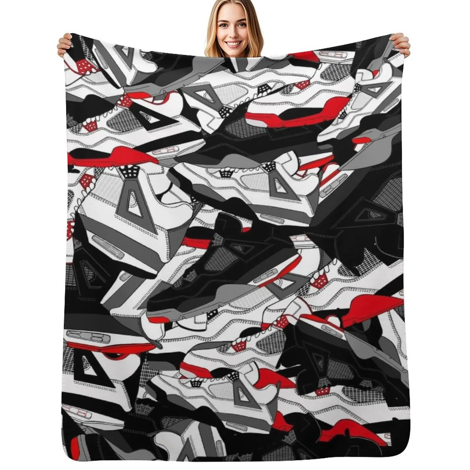 J4 Artwork Throw Bl… - image