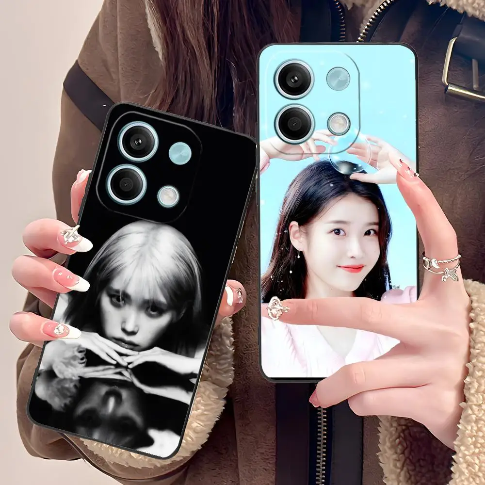 

Чехол для мобильного телефона IU Lee Ji Eun для POCO M6 M5 M4 M3 X7 X6 X5 X4 X3 F6 F5 F4 Pro GT 5G с цветным принтом, довольно роскошный чехол