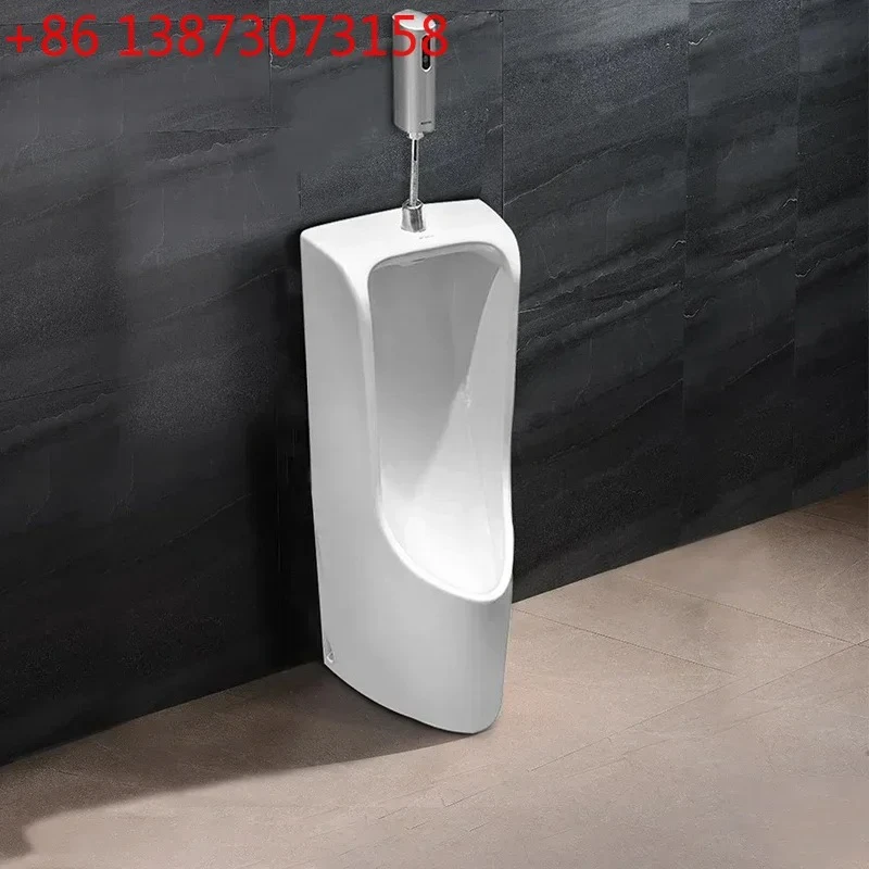 Floor standing urinal sensor adult automatic flushing urinalSSS