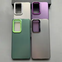 For Samsung A52 Case Galaxy A52S A72 A23 A33 A53 A73 M13 4G F23 M23 F13 A32 Phone Case Luxury Metallic Aurora Skin Matte Cover