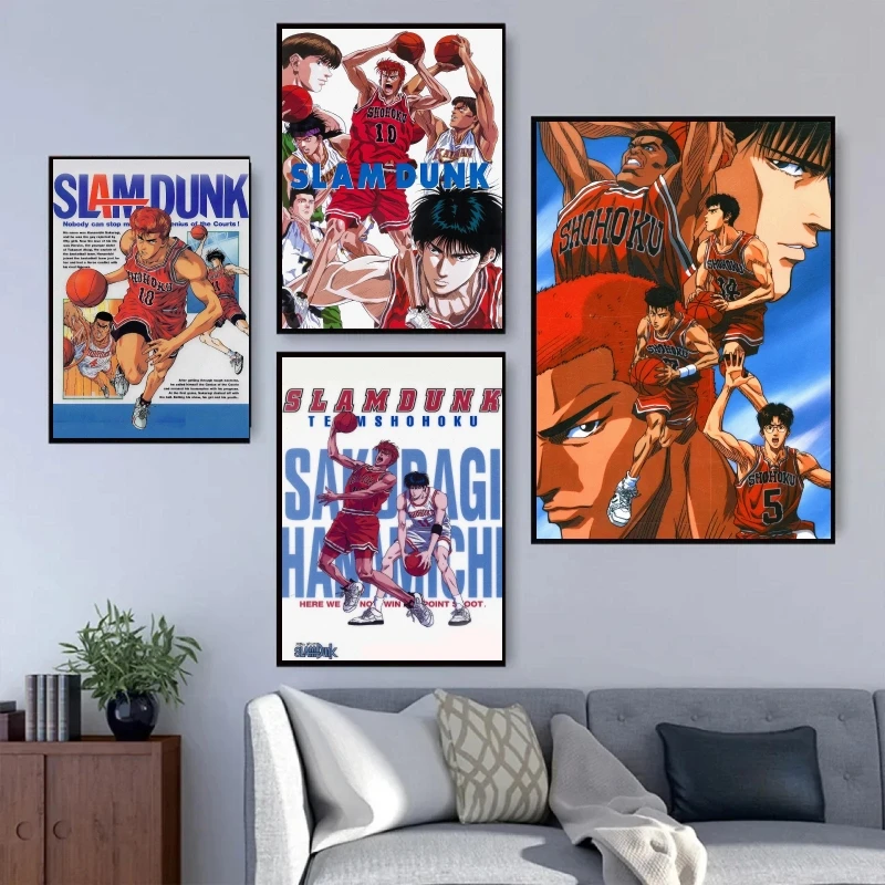 The First Slam Dunk Print On Canvas Decor Gifts Living Room Modular Painting Wall Art Home Prints and Prints Kid Action Figures