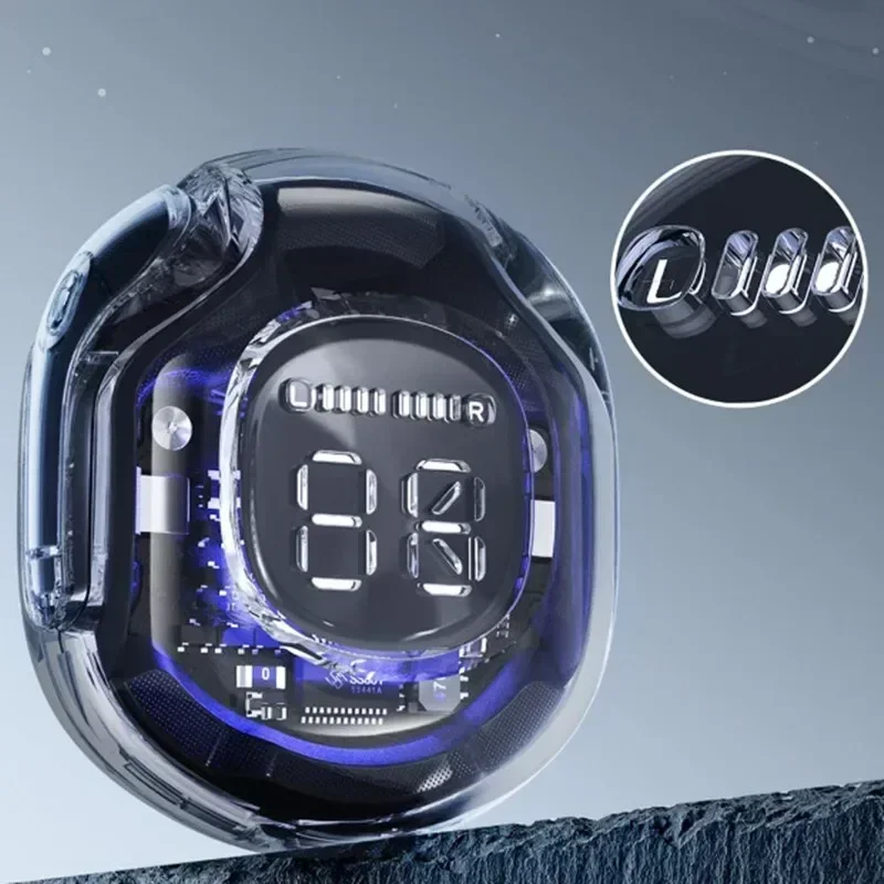 T8 سماعة بلوتوث لاسلكية سماعة بلوتوث لاسلكية LED الطاقة شاشة ديجيتال صوت ستيريو سماعات لاسلكية لشاومي