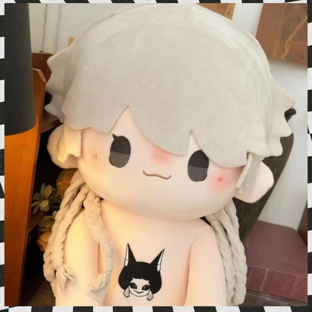 

40 см аниме идентичность V Ithaqua плюшевое платье хлопковая кукла одежда плюшевые очаровательные деликатесные уши игрушки для детей рождественский подарок