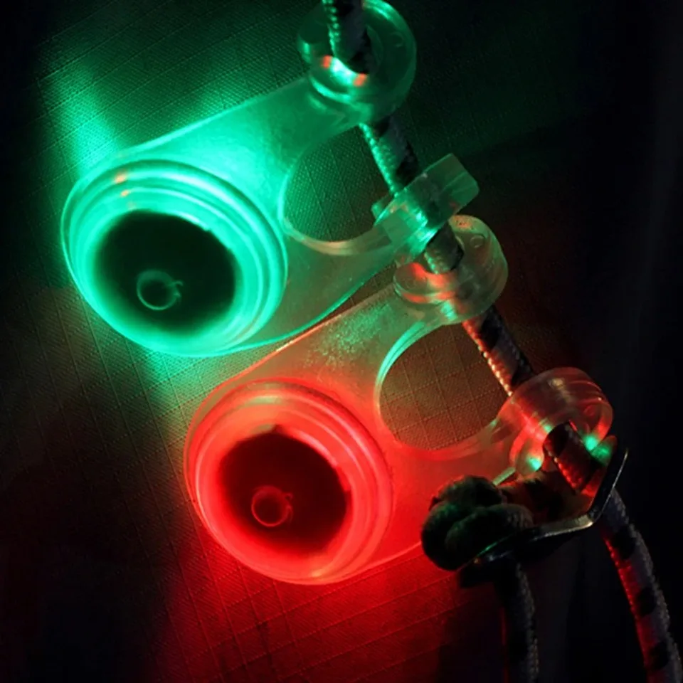 Outdoor Camping Anti-trip Tent Rope Tip Light Wind Rope Warning Light Tip Light Riding Safety Signal Light Decoration 2026
