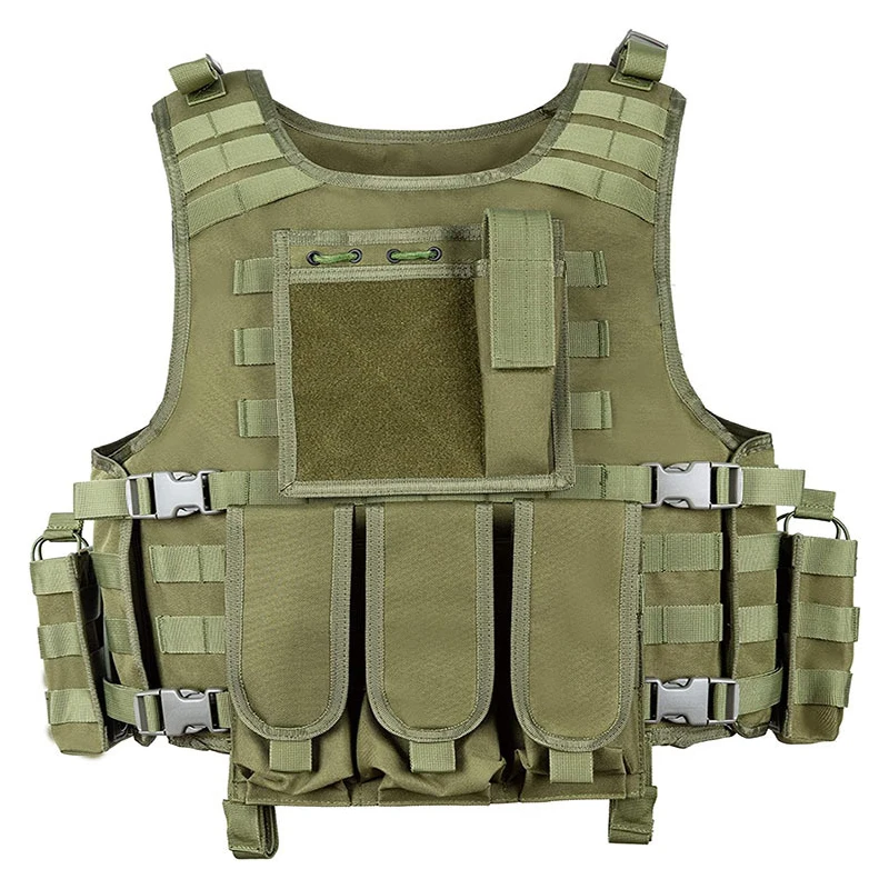 

Outdoor military bulletproof vest Airsoft color bullet CS protective lightweight vest tactical buckle vest men's hunting suit