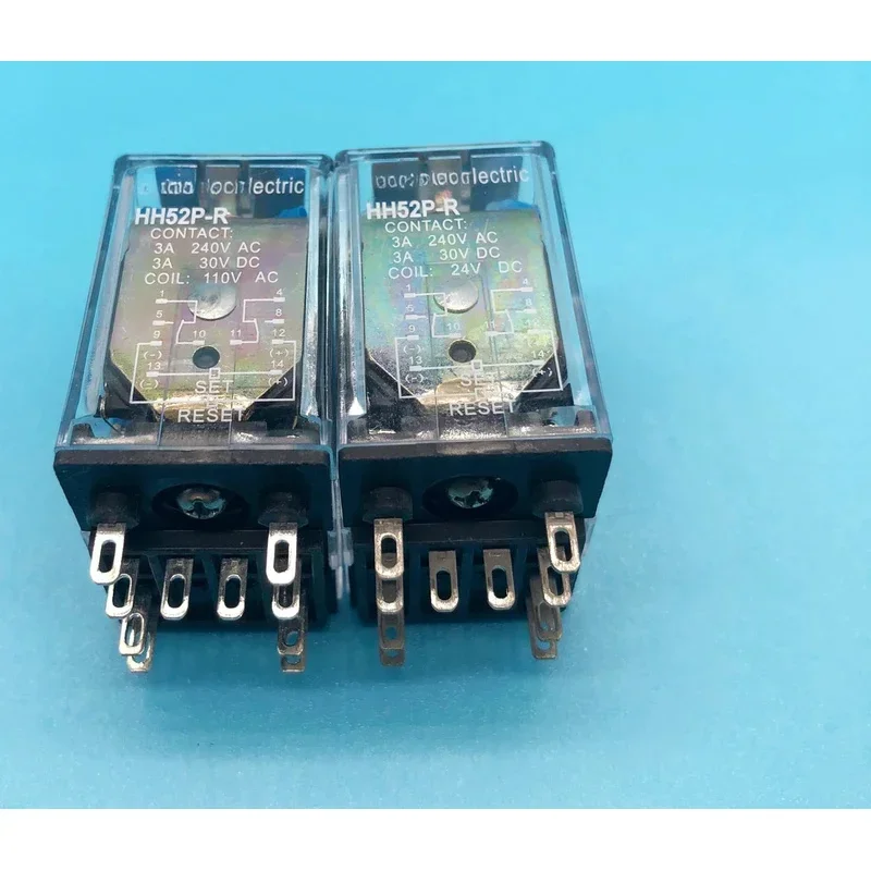 Magnetic Retention Intermediate Relay HH52P-R AC110V DC24V