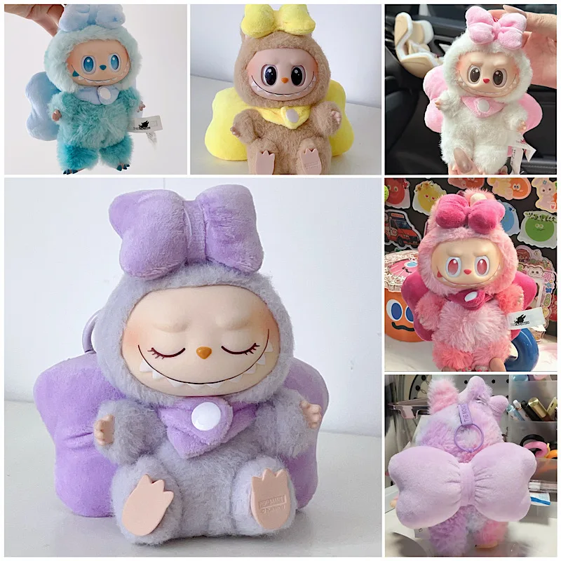 

Bowknot Accessories Labubu Doll Clothes 1st-3rd Gen Labubu Macaron Pendant Doll Clothes 10cm 1st 2nd and 3rd Generation
