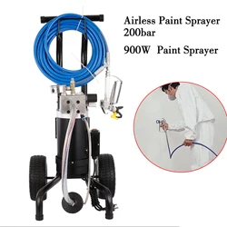 Pulvérisateur de Peinture Sans Air, Machine de Pulvérisation, Pistolet, 1.9L/Min, 1.2Hp / 900W