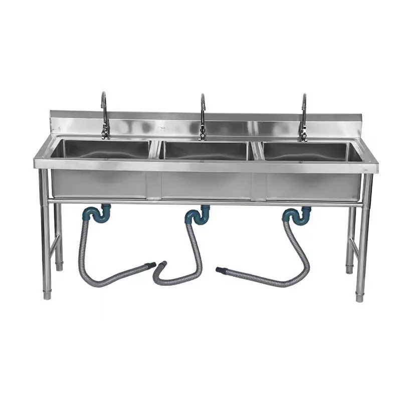 

Stainless steel sink Dishwasher sink Vegetable basin with bracket Single slot Double slot Three slots