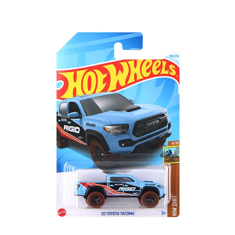 Hot Wheels 20 Toyota Tacoma Blue #198 2024L White #207 2023M 1/64 Diecast Vehicle Car Model Toy for Boys Gift