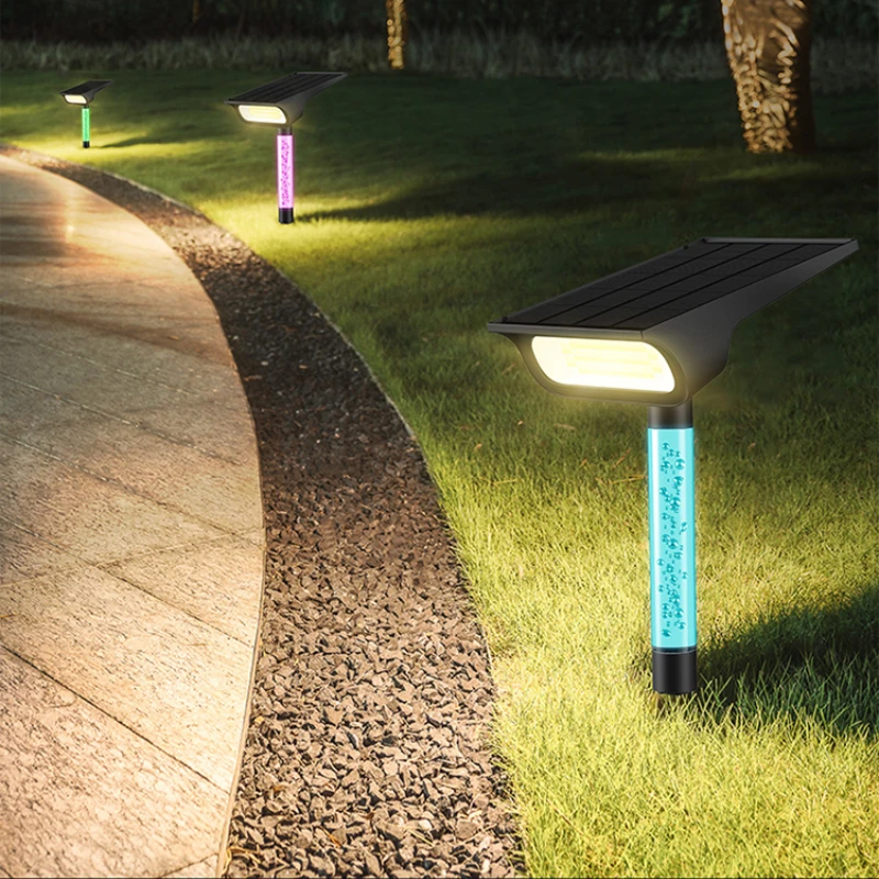 Outdoor Decorative Solar Spotlights 56LED High-Brightness Landscape Lights With 3 Lighting Modes Waterproof for Garden Yard Path