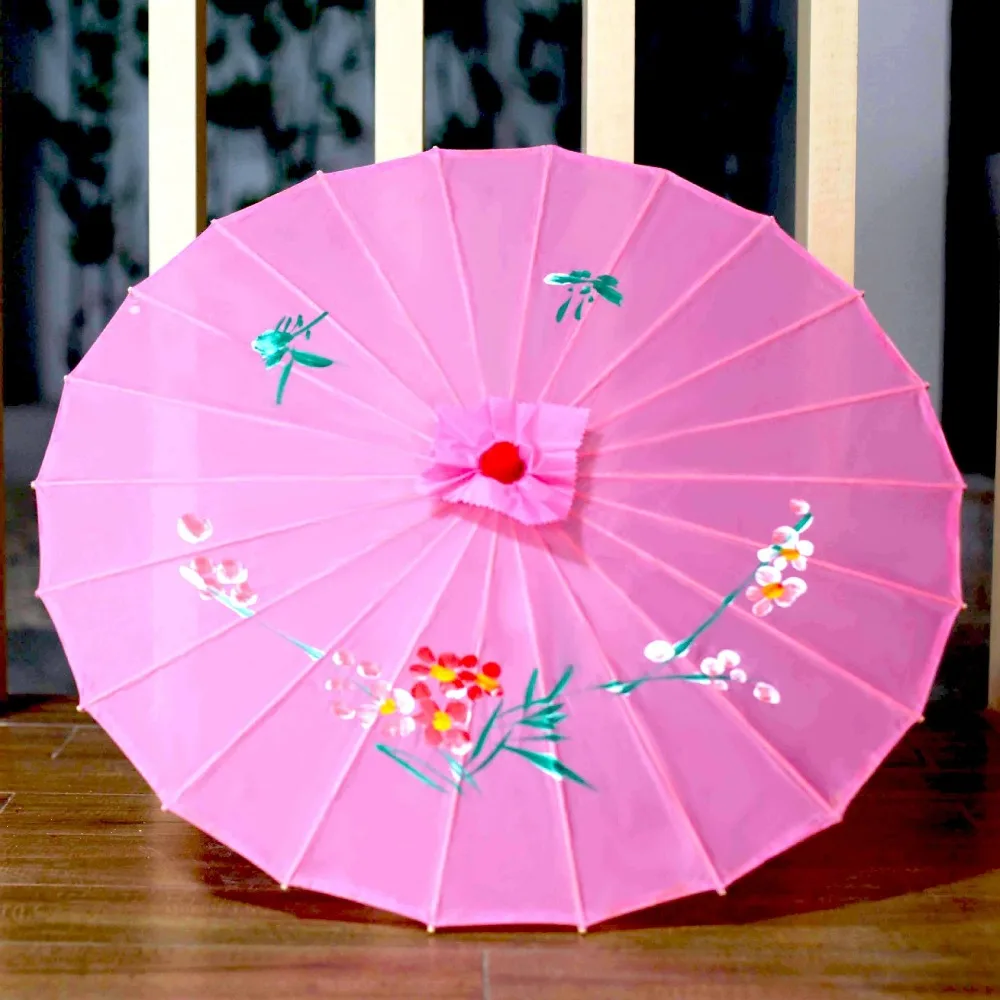 

New Chinese Antique Style Oiled Paper Umbrella 10 Colors Costumes Photography Umbrella Decorate Umbrella Dance Performance