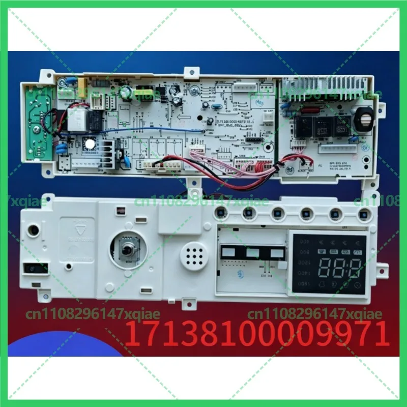 For Midea Inverter Drum Washing Machine Main Control Display Board 17138100009971 PCB Replacement Parts