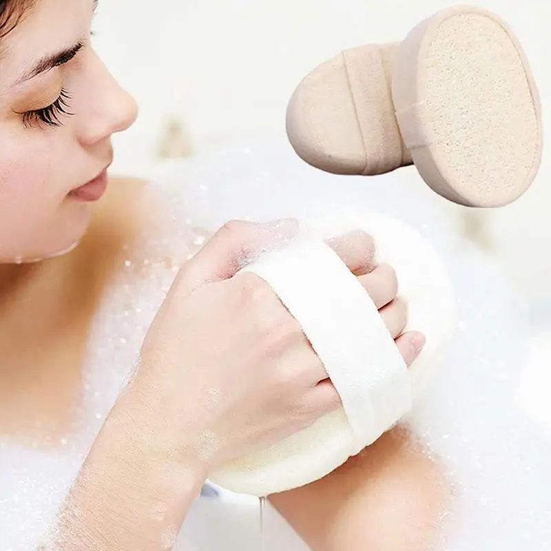 Body Loofah StemSpa Nanocell spugna esfoliante pulisce la pelle dallo sporco e dall'olio In eccesso bagnoschiuma In una spugna idratante e