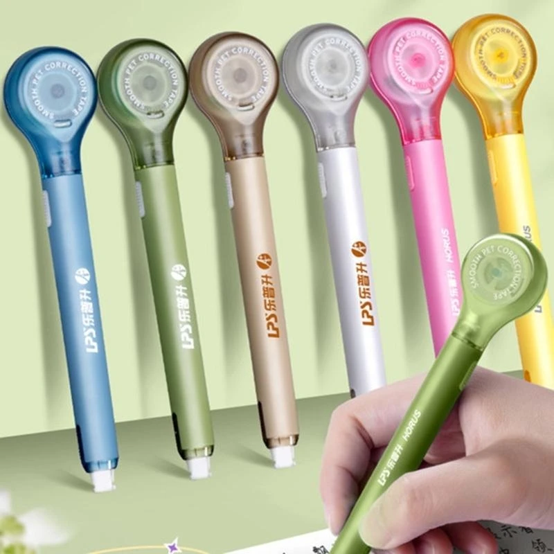 Pacote caneta fita correção 6mx5 mm 4 canetas fita correção recarregáveis ​​Melhor venda