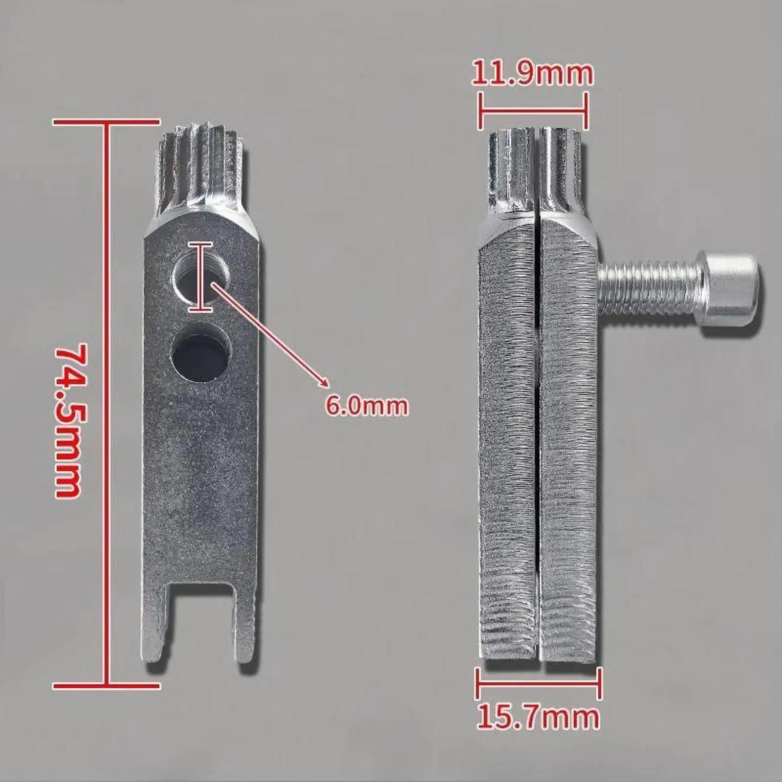 

Professional Broken Screw Remover Compact Faucet Valve Stripped Bolt Extractor Universal for Pipeline Repair