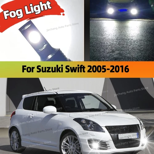 Imagen 1 del producto 2 uds bombillas LED luz antiniebla H8 H9 H11 6000K súper blanco 25000LM luz de coche para Suzuki Swift 2005-2016 2009 2010 2011 2012 2013 2014