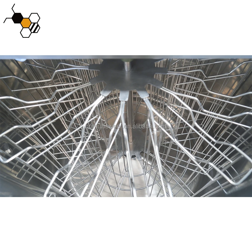 Beekeeping Stainless Steel Automatic Reversible Radial Honey Extractor Machine 12 Frames Electric