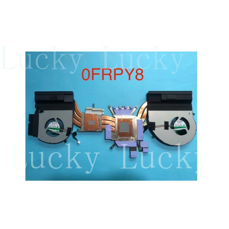 f FOR DELL Alienware 17 R4 GTX1080 CPU Graphics Cooling Heatsink Fan 138W 0FRPY8