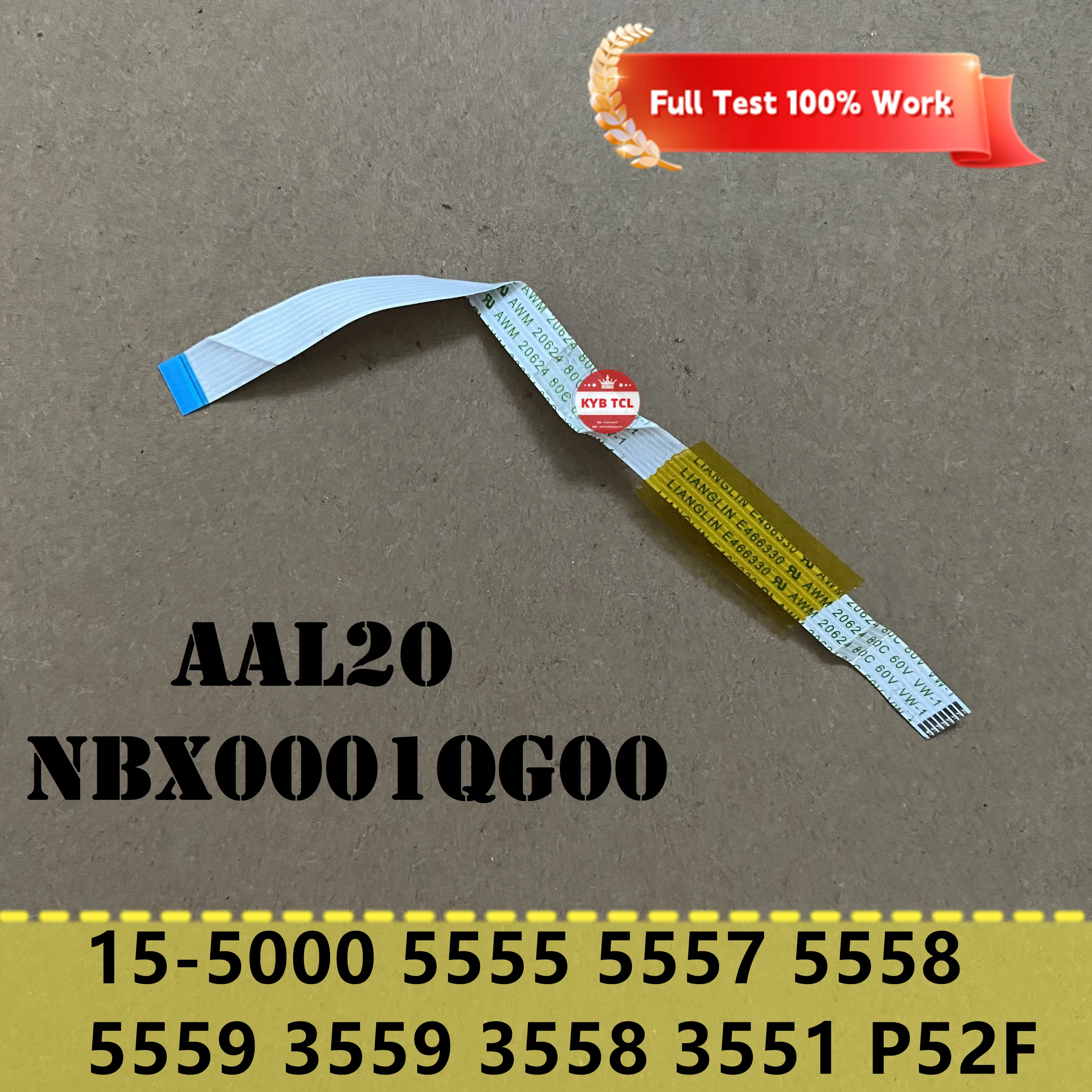 Laptop Touchpad Ribbon Cable For DELL Inspiron 15-5000 5555 5557 5558 5559 3559 3558 3551 Vostro 15 3558 P52F AAL20 NBX0001QG00