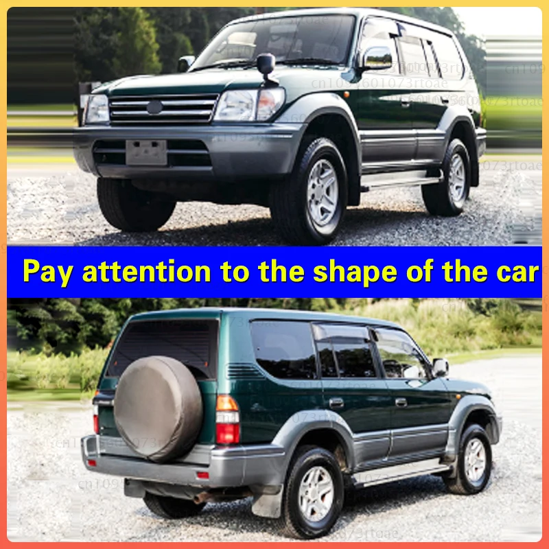 

For 1993-2006 TOYOTA CRUISE LC90/FJ90 Four door version Fender Mudflaps Front Rear Flares Splash Guards Cover