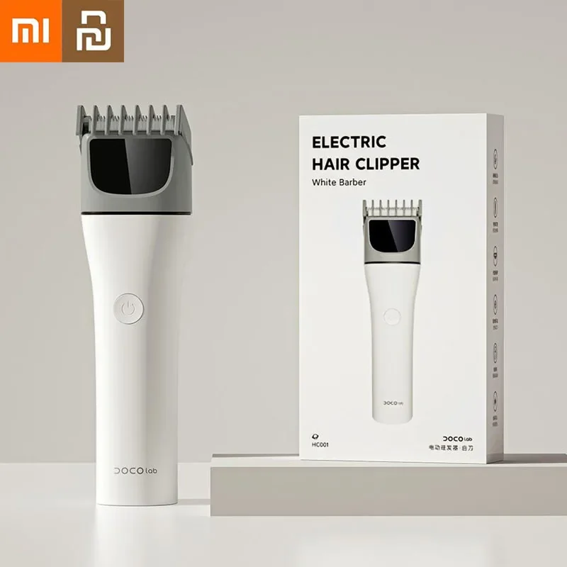 Xiaomi Youpin Hair Clipper for Barber Salon Men Shaver 3mm-21mm Electric Beard Trimmer Ceramic Blade Hair Cutter Haircut Machine