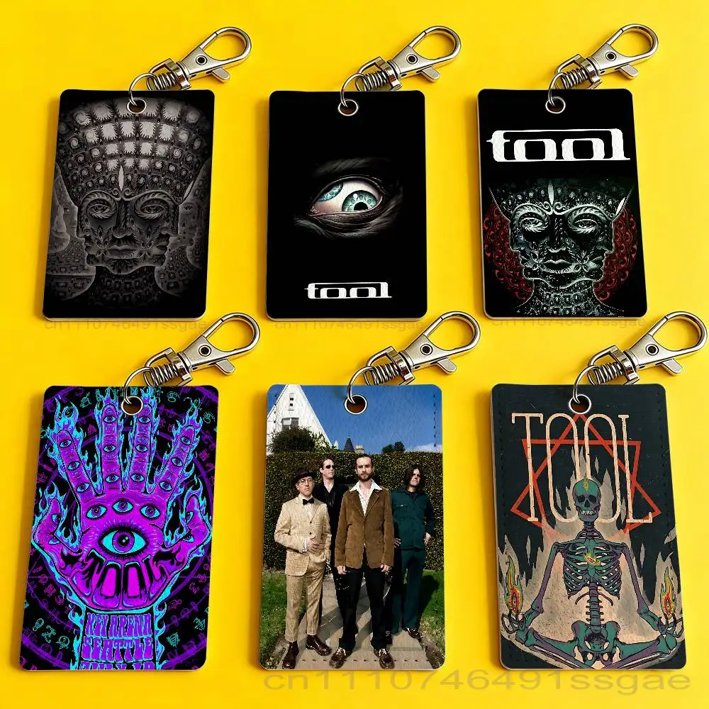 

Band T-Tool S-Schism Card Holder Keychain Badge Holder Card Pass Hang Rope Lariat Lanyard for Key Rings Accessories Gift