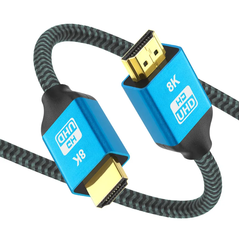 HDMI 2.1 Cable 8K@60Hz High-Definition Computer HD Cable for Ultra-High Definition Video Transmission