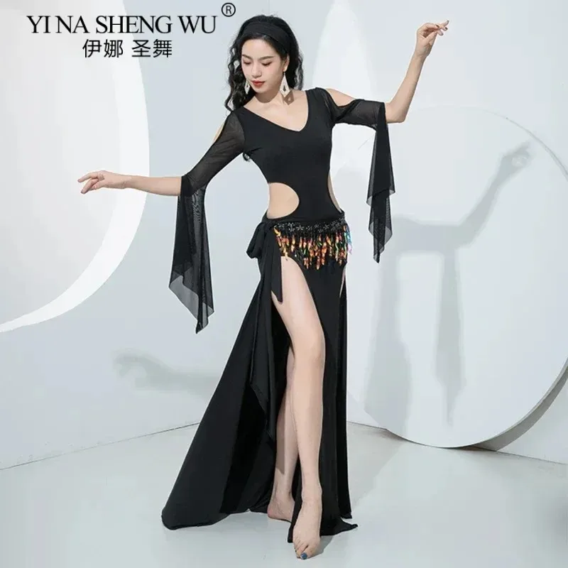 Belly Dance Costume Women Oriental Performance Dress Saidi Competition Robes Shaabi Baladi Training Dresses Bellydance Outfit