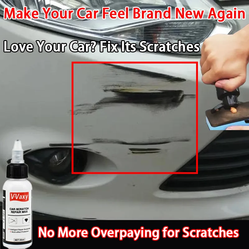 

Воск для ремонта автомобильных царапин: мягкая формула, безопасно в использовании — идеально подходит для солнечных линий, царапин на ногтях и летающих красок