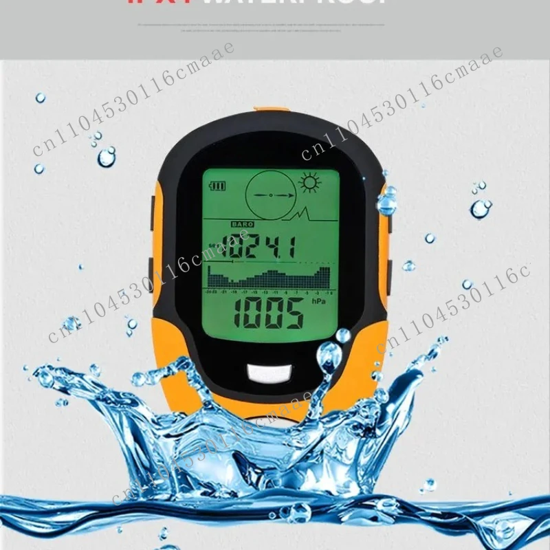 Outdoor Altimeter Mountaineering Altimeter Electronic Hygrometer Multifunctional Fish Table