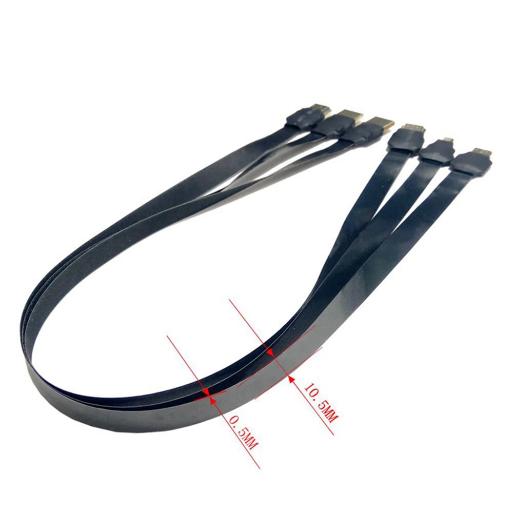 Mini HDMI standard for micro HDMI elbow camera, soft video cable, aerial cable, gimbal, FPV, and dedicated camera