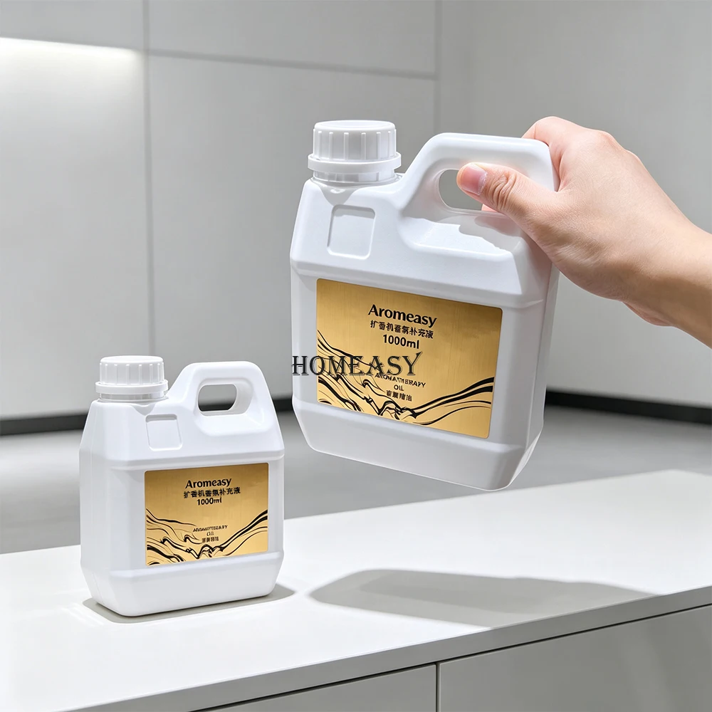 Aromeasy 1000ml Aroma Diffuser Refill Oil, Burj Al Arab Hotel Grade Fragrance Oil, Air Freshener Liquid for Home Spa Mall