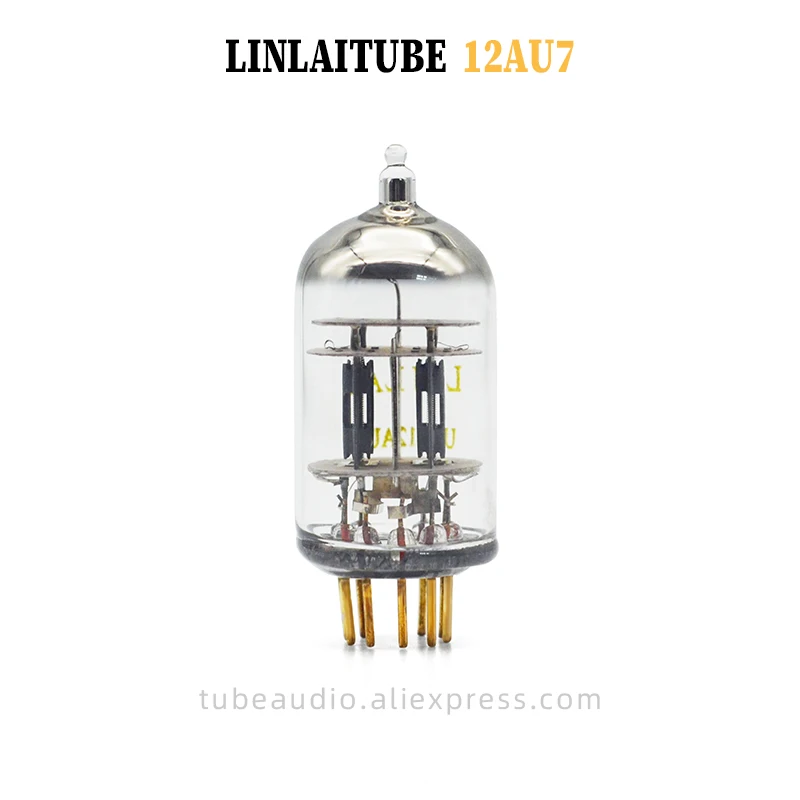 Linlai UA-12AU7 Vacuum Tube REPALCE Ecc82/5814 For Tube Amplifier Hifi Preamp Original Factory Accurate Matching Free Shipping