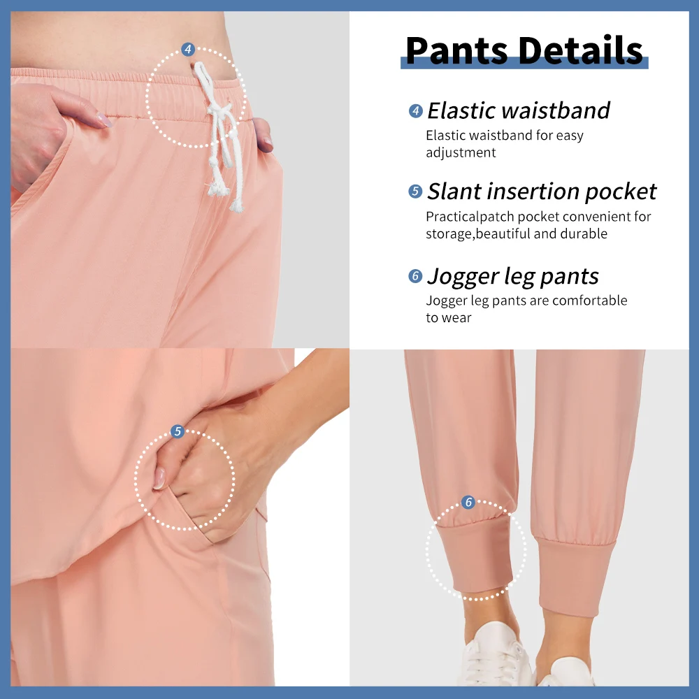 Quick-dry Surgical Scrub Uniform Elastic Short Sleeve Medical Scrubs Set Women Pet Hospital Veterinary Medical Tops Jogger Pants