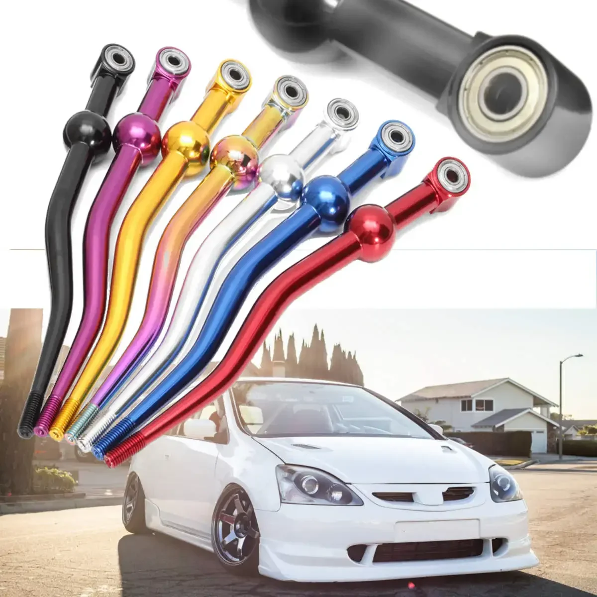 For Honda For Civic EG EK EM 1988-2000 Racing Dual Bend Curve Short Throw Quick Shifter