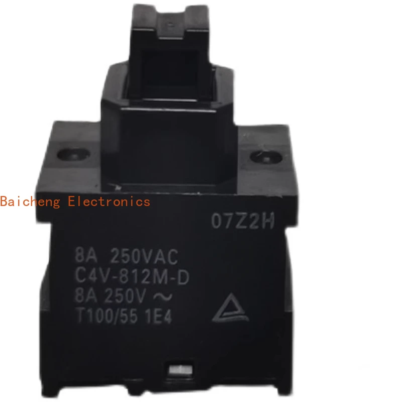 

10PCS C4A-812M-D small door power switch, vacuum cleaner switch, 2-pin reset switch