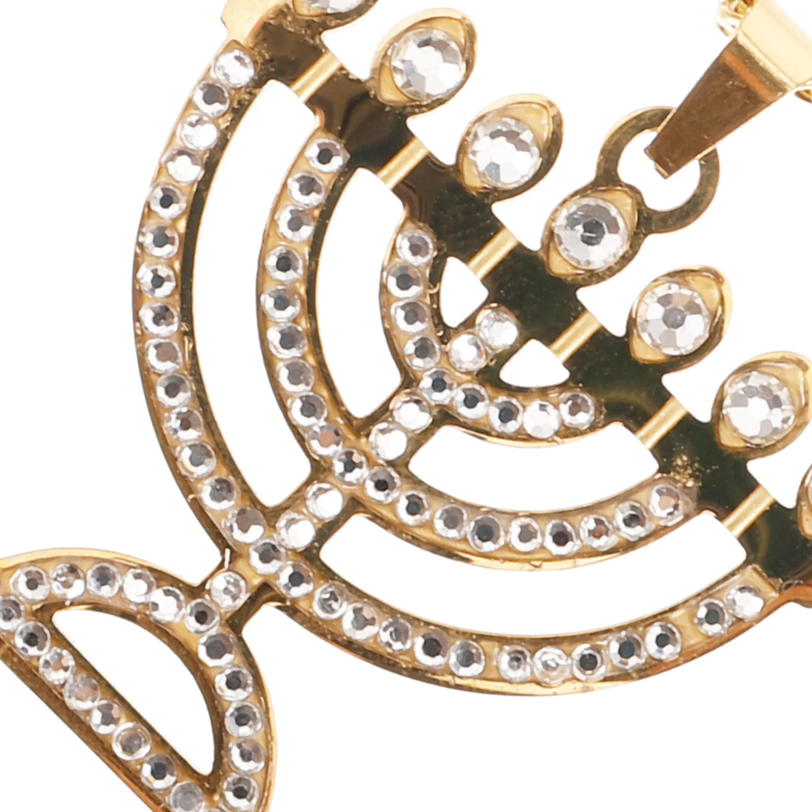 

Menorah Necklace 7-Branches Pendant Necklace Lightweight Stylish Hanukkah Jewelry for Women Chain Necklaces for Women