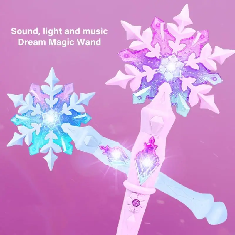 

CORB Princess Magical Wand Sparkling LED Musical Handheld Magical Wand for Kids