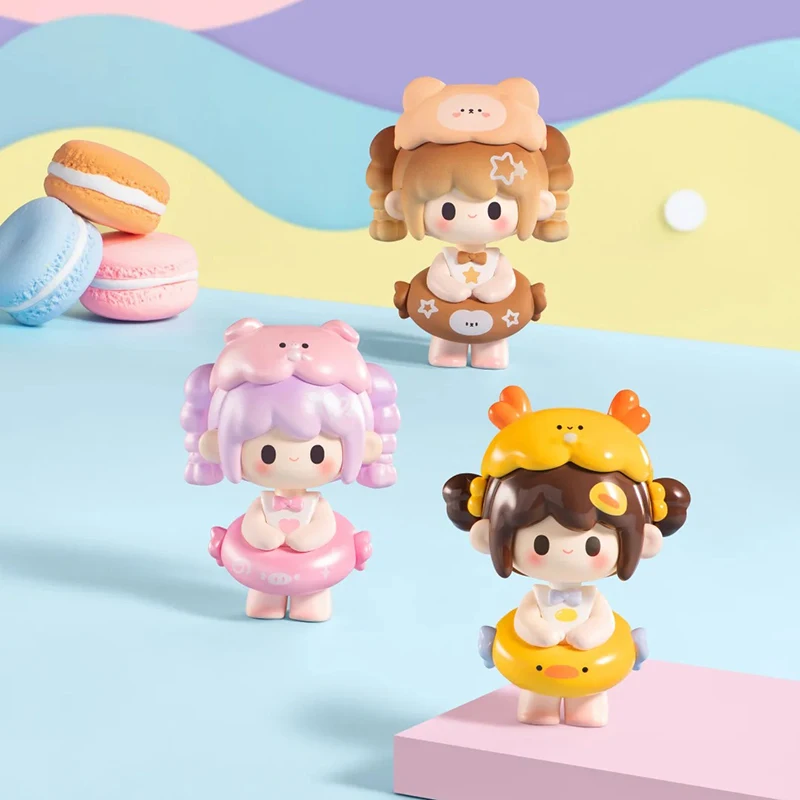 

uutoy Sweetheart Paradise Series Mini Blind Box Cute Collectible Figures Trendy Animal Dolls Desktop Decor Gifts for Anime Fans